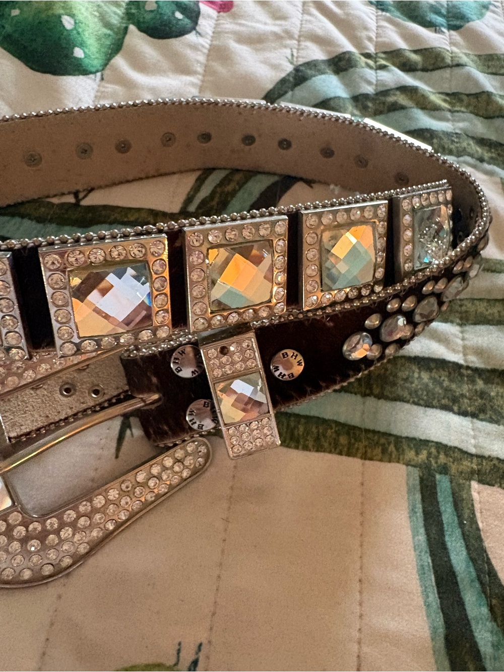 Cowgirl west crystal belt - Picture 4 of 4